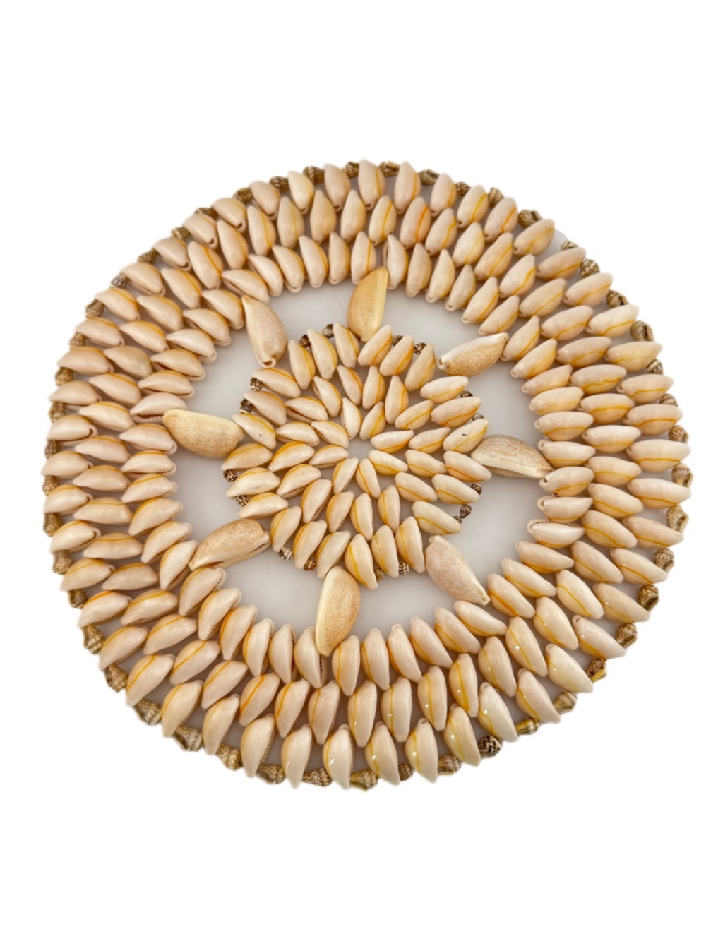 Cowrie Shell Trivet Set - Picture 2 of 5